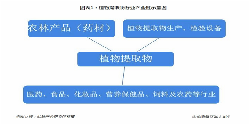 一文了解中國植物提取物產業(yè)鏈現狀 植物的小提